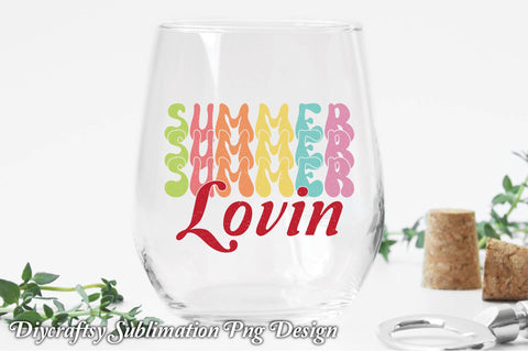 Retro Summer Lovin Sublimation Vol-01 SVG Creativeart88 