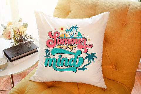 Retro Summer On My Mind PNG Sublimation designartist 