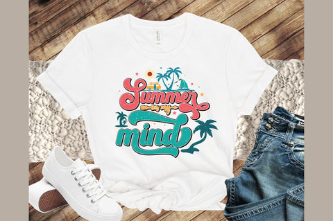 Retro Summer On My Mind PNG Sublimation designartist 