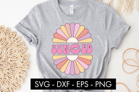 Retro Summer Phrases Layered SVG Bundle PNG Cut file SVG Freeling Design House 