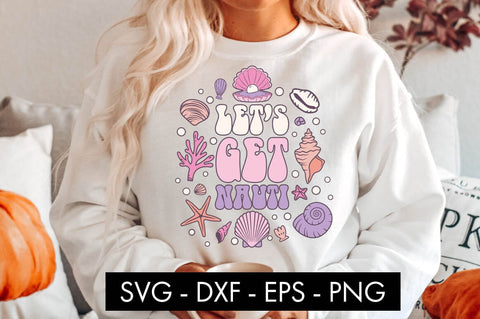 Retro Summer Phrases Layered SVG Bundle PNG Cut file SVG Freeling Design House 