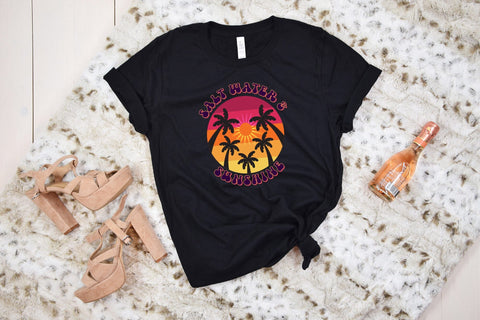 Retro Summer PNG - Salt Water & Sunshine Sublimation CraftLabSVG 