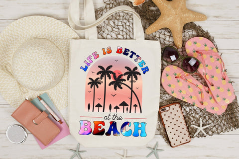 Retro Summer PNG Sublimation Bundle Sublimation CraftLabSVG 