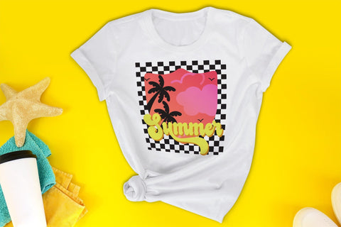 Retro Summer PNG Sublimation Bundle Sublimation CraftLabSVG 