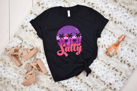 Retro Summer PNG Sublimation | Feeling a Little Salty Sublimation CraftLabSVG 