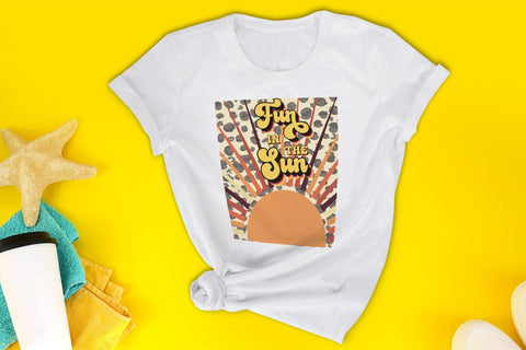 Retro Summer PNG Sublimation | Fun in the Sun Sublimation CraftLabSVG 