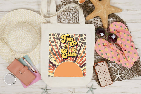 Retro Summer PNG Sublimation | Fun in the Sun Sublimation CraftLabSVG 