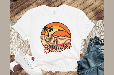 Retro Summer PNG Sublimation Sublimation designartist 