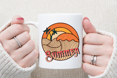 Retro Summer PNG Sublimation Sublimation designartist 
