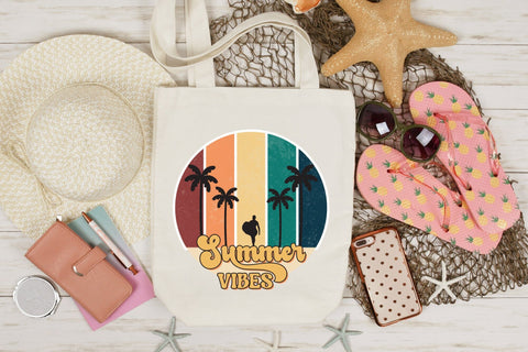 Retro Summer PNG Sublimation | Summer Vibes Sublimation CraftLabSVG 