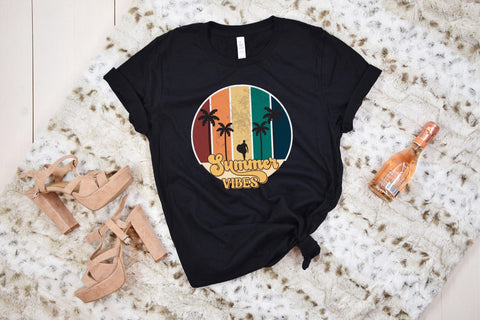 Retro Summer PNG Sublimation | Summer Vibes Sublimation CraftLabSVG 