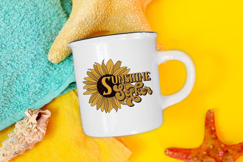 Retro Summer PNG Sublimation - Sunshine Seeker Sublimation CraftLabSVG 