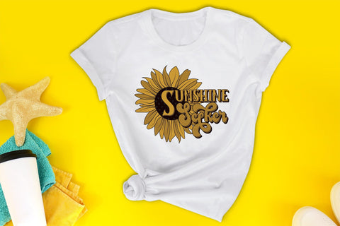 Retro Summer PNG Sublimation - Sunshine Seeker Sublimation CraftLabSVG 