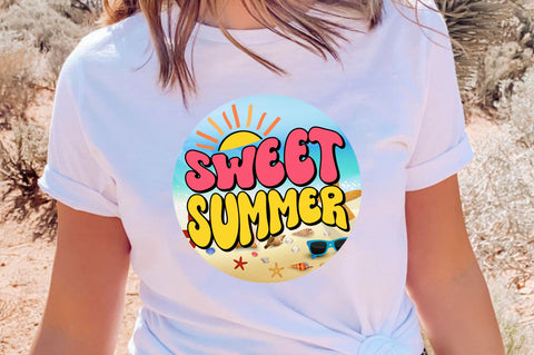 Retro Summer Sublimation Bundle Sublimation Regulrcrative 