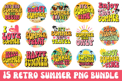 Retro Summer Sublimation Bundle Sublimation Regulrcrative 