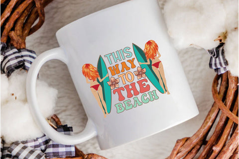 Retro Summer Sublimation Bundle Sublimation Rupkotha 