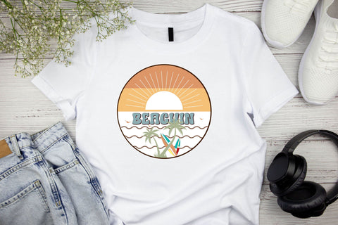 Retro Summer Sublimation Design Sublimation Rupkotha 