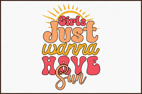 Retro Summer Sublimation PNG Bundle Sublimation designartist 