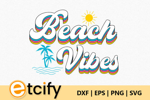Retro Summer SVG Bundle, Beach SVG SVG etcify 