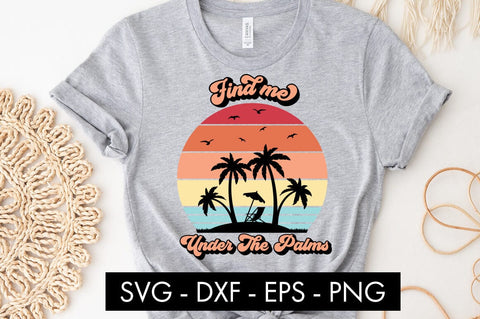 Retro Summer SVG Bundle PNG Cut file SVG Freeling Design House 