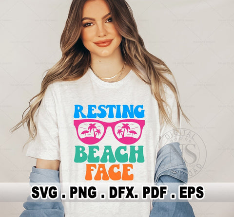 Retro Summer SVG Bundle, Summer PNG, Vacation SVG, Summer shirt svg, Beach shirt svg, Beach Babe svg, Summer Quote, Cricut, Cut Files, Silhouette SVG NS Arts Shop 