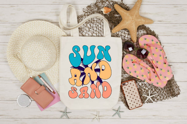 Retro Sun and sand Svg SVG SVGista 