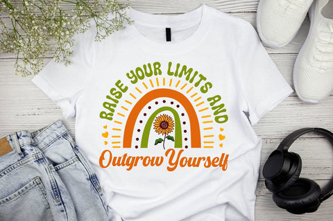 Retro Sunflower SVG Bundle SVG Shetara Begum 