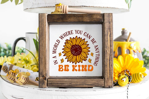 Retro Sunflower SVG Bundle SVG Shetara Begum 