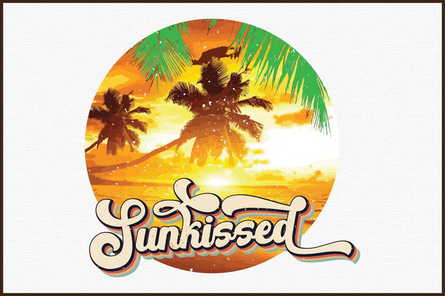 Retro SunKissed PNG Sublimation Sublimation designartist 