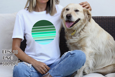 Retro sunset background | Sunset sublimation bundle Sublimation Svetana Studio 