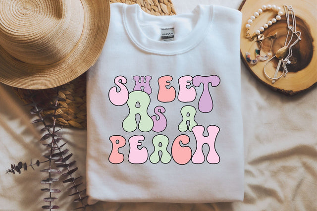 Retro Sweet As a Peach SVG SVGista 