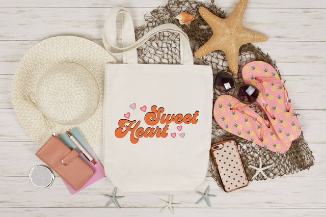 Retro Sweet Heart Design Sublimation SVGista 