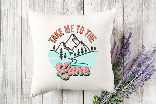 Retro Take me to the lake SVG SVG SVGista 
