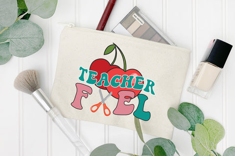 Retro Teacher Bundle SVG Rupkotha 