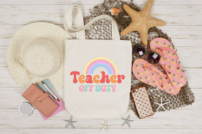 Retro Teacher Off Duty SVG SVG SVGista 