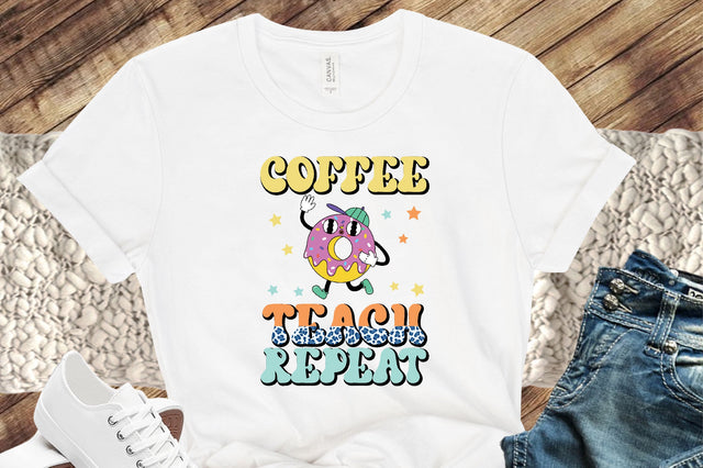 Retro Teacher PNG Sublimation Sublimation SVGista 