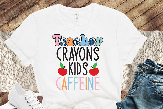 Retro Teacher PNG Sublimation Sublimation SVGista 