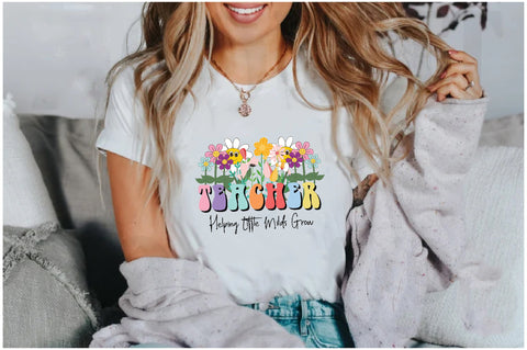 Retro Teacher Sublimation Sublimation Jagonath Roy 