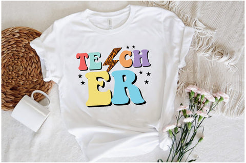 Retro Teacher Sublimation Sublimation Jagonath Roy 