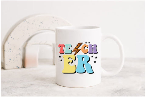 Retro Teacher Sublimation Sublimation Jagonath Roy 