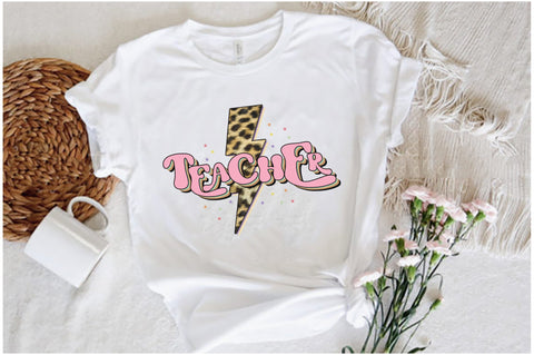 Retro Teacher Sublimation Sublimation Jagonath Roy 