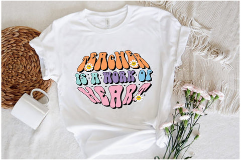 Retro Teacher Sublimation Sublimation Jagonath Roy 