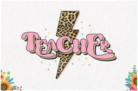 Retro Teacher Sublimation Sublimation Jagonath Roy 