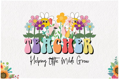 Retro Teacher Sublimation Sublimation Jagonath Roy 