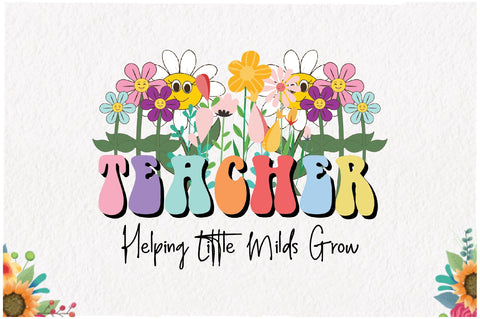 Retro Teacher Sublimation Sublimation Jagonath Roy 