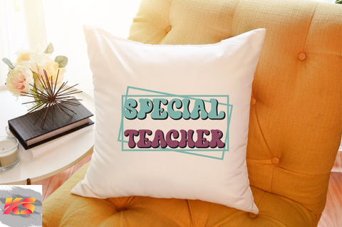 Retro Teacher Svg Bundle SVG SVGista 