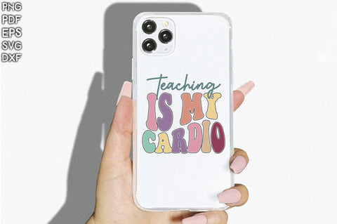 Retro Teaching Is My Cardio Vol-1 SVG Creativeart88 