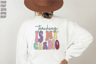 Retro Teaching Is My Cardio Vol-1 SVG Creativeart88 