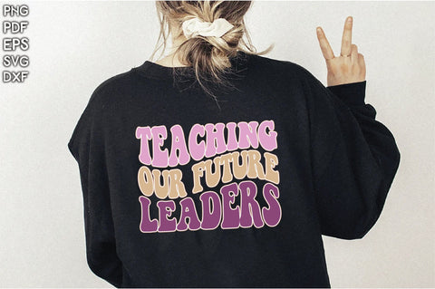 Retro Teaching Our Future Leaders SVG Creativeart88 