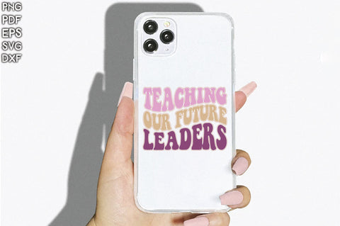 Retro Teaching Our Future Leaders SVG Creativeart88 